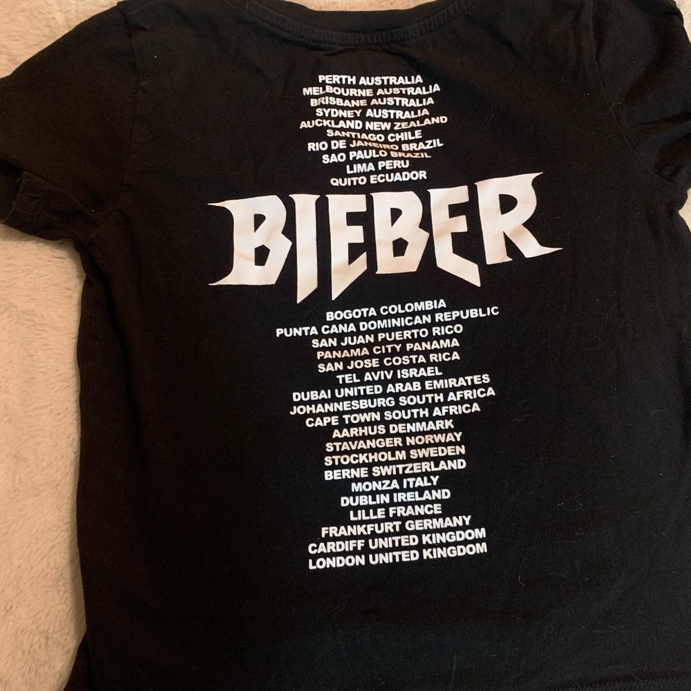 Justin Bieber T-shirt unisex kids